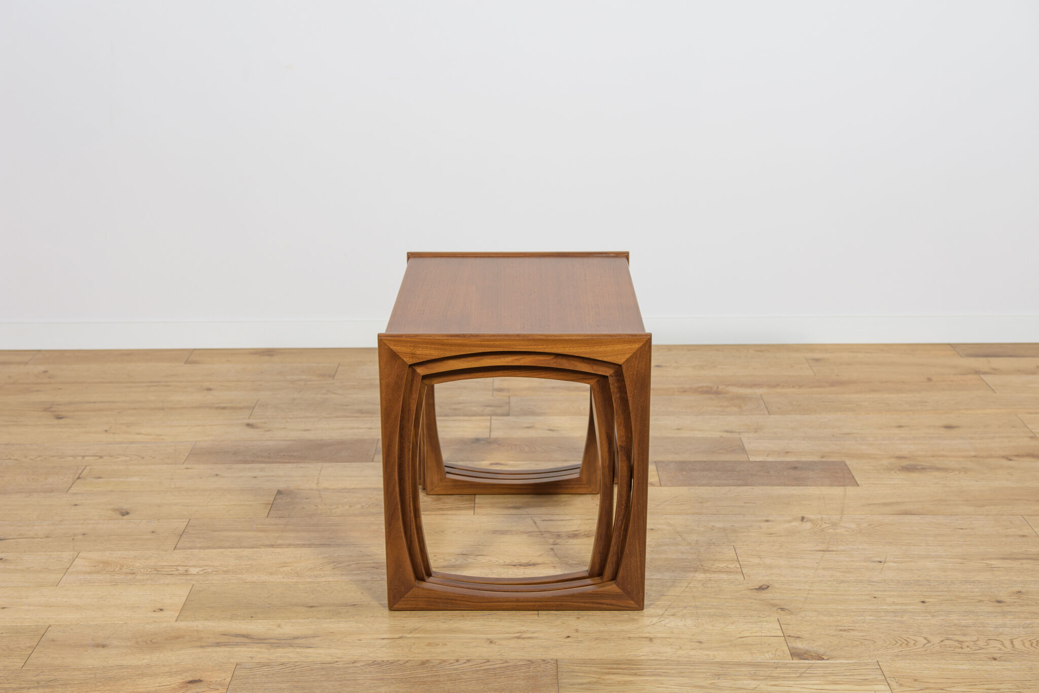 Mid-century teak nesting tables by R. Benett for G-Plan, United Kingdom, 1970s, set of 3