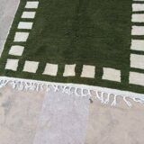 Beni Ouraine handwoven rug, traditional style, size 140 x 270 cm