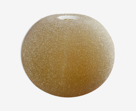 Suspension forme boule années 70 plastique