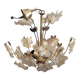 Lustre florale vintage 1960