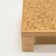 Rectangle oak mosaic coffee table from Rolf Middelboe & Gorm Lindum for Tranekaer, Denmark 70s.