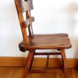 Brutalist ranch-style chair