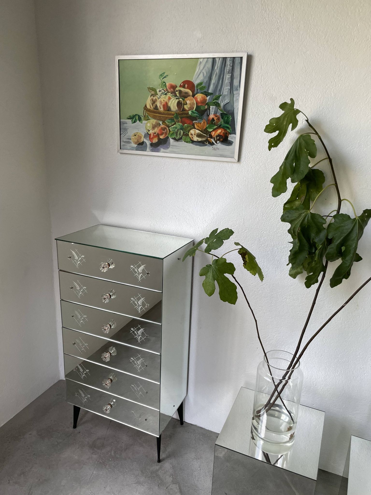 Peinture à l’huile aux fruits Fuentes