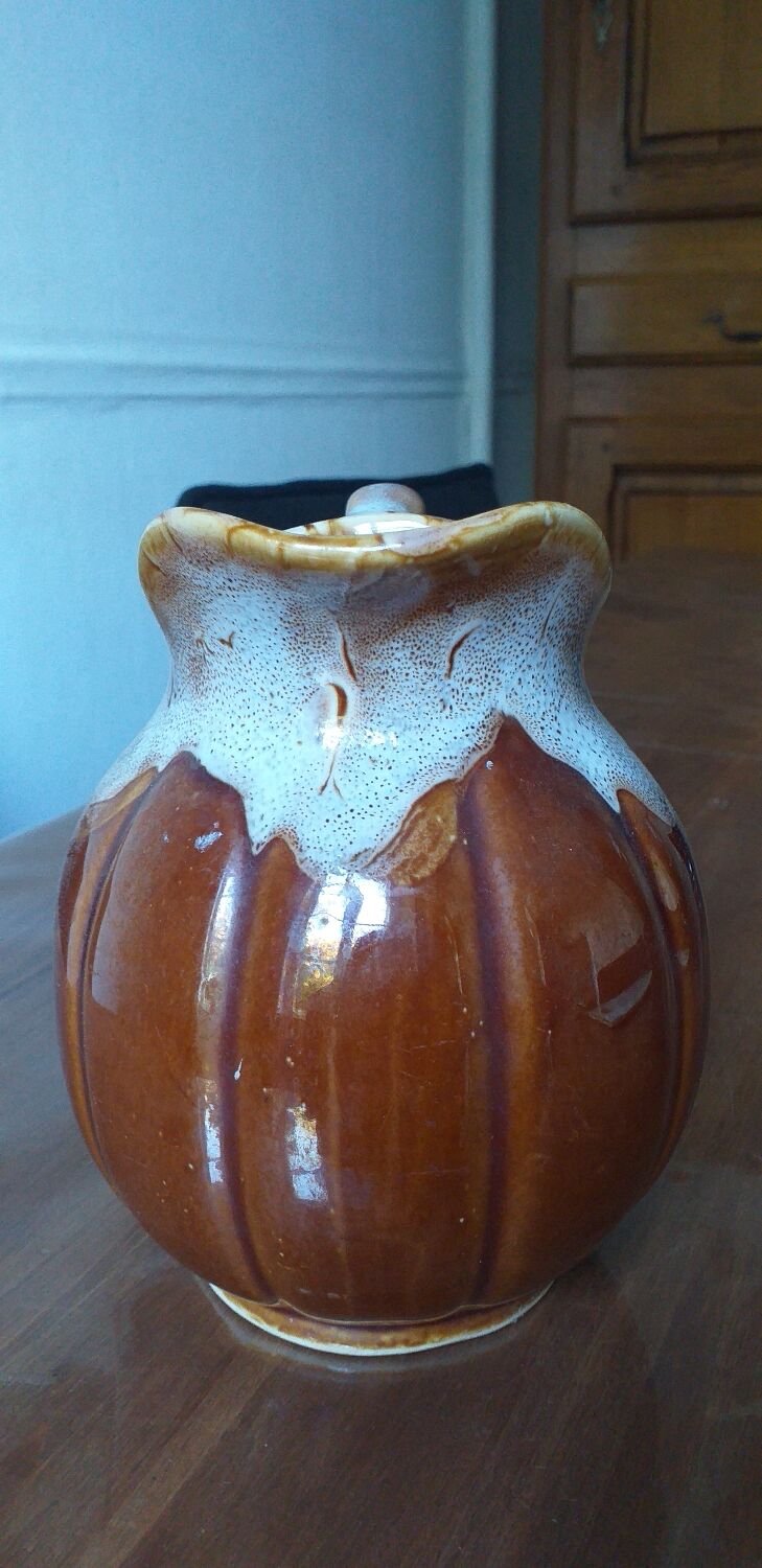 Creamer Brown milk jug