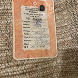Handmade tunisian wool rug