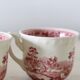 Set of 6 coffee cups and saucers, Villeroy & Boch, Rusticana rose model