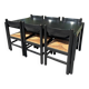 Table à manger avec 6 chaises de Vico Magistretti pour Cassina