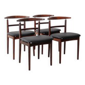 Chaises de salle à manger en palissandre Helge Sibast