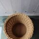 Wicker paper basket