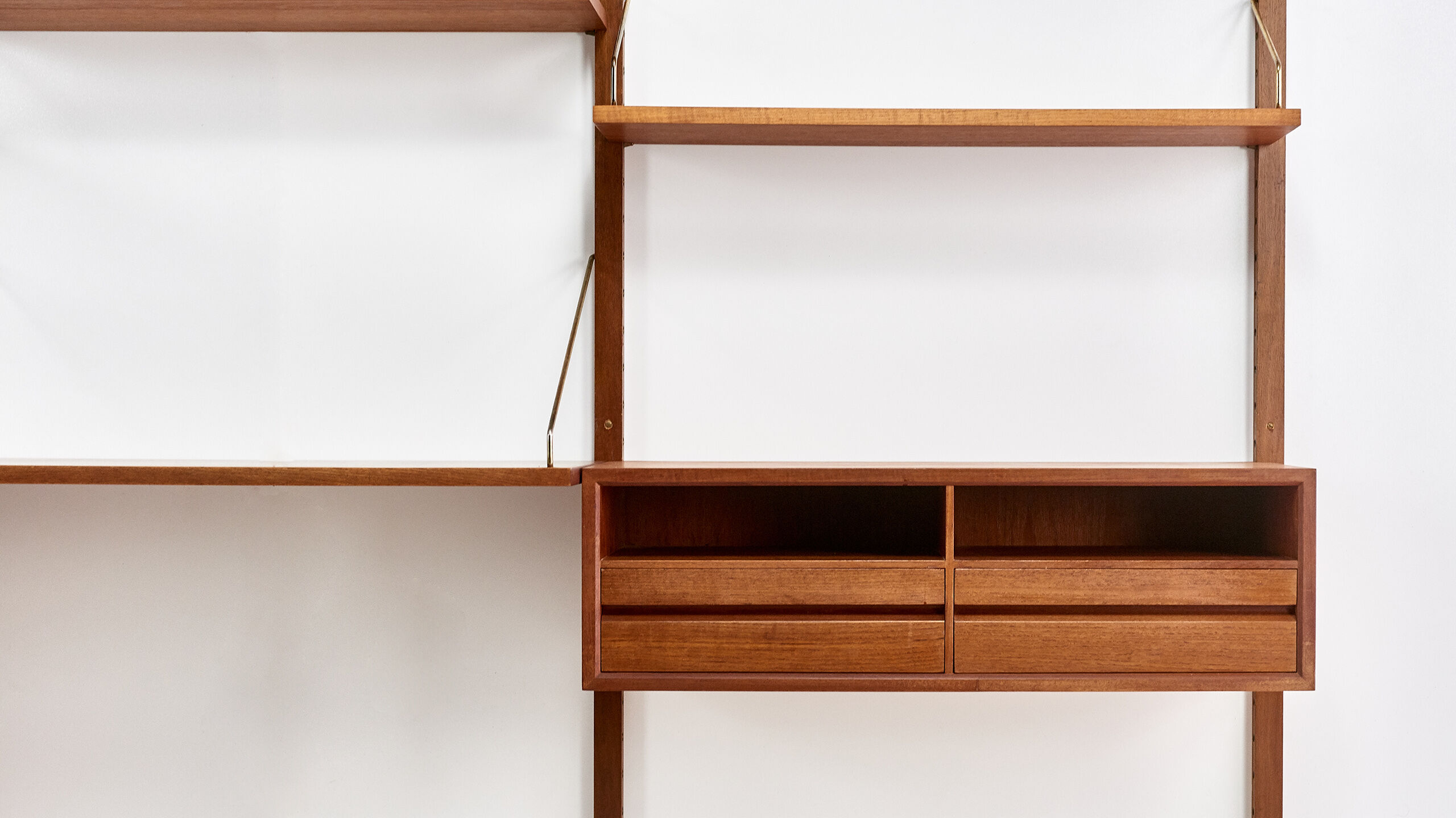 Poul Cadovius for Cado, "Royal System" wall unit, Denmark 1950