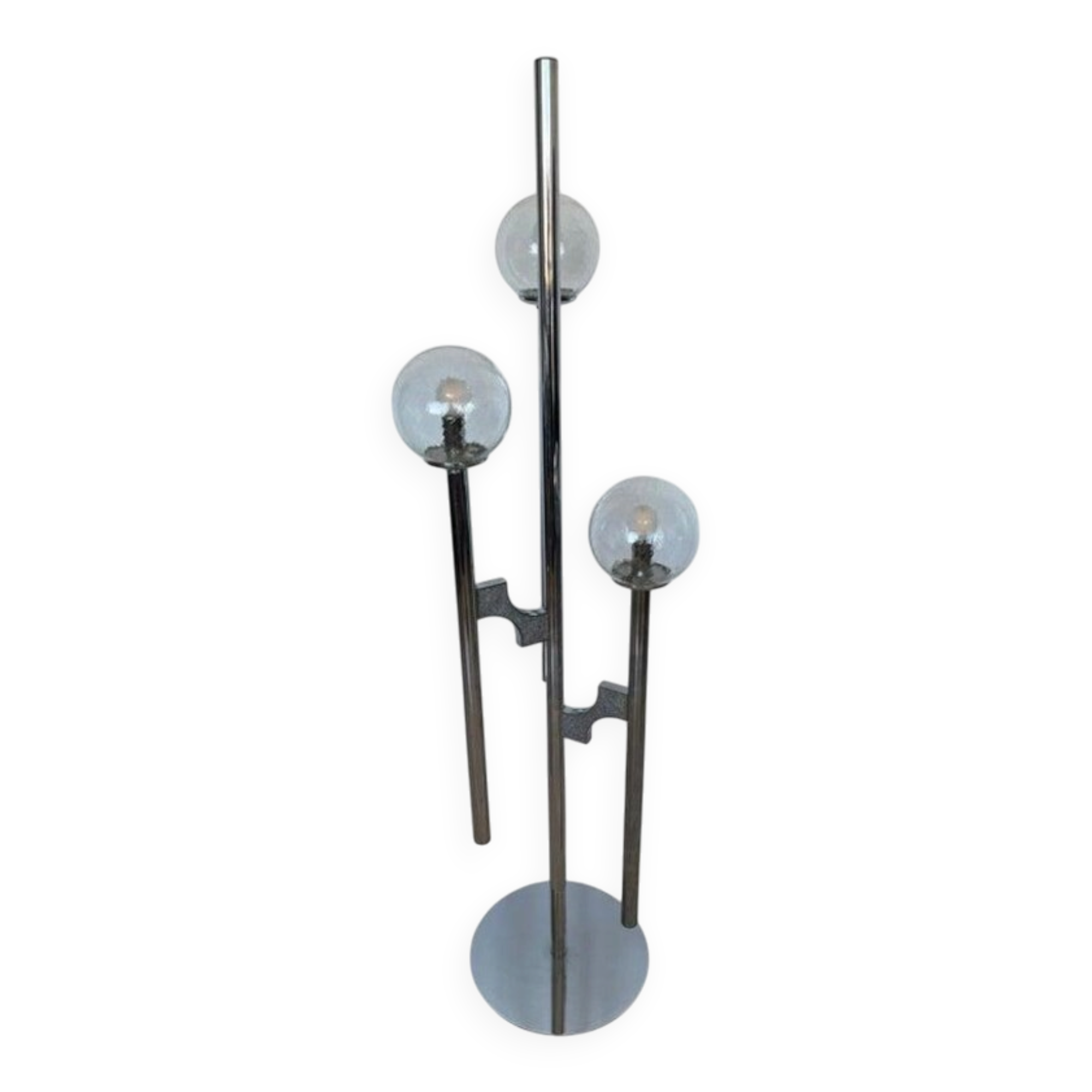 MidCentury Floor Lamp, Gaetano Sciolari, Italy, 1970s
