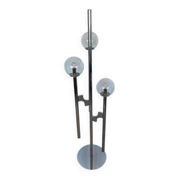 Lampe de sol MidCentury, Gaetano Sciolari, Italie, années 1970