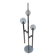 MidCentury Floor Lamp, Gaetano Sciolari, Italy, 1970s