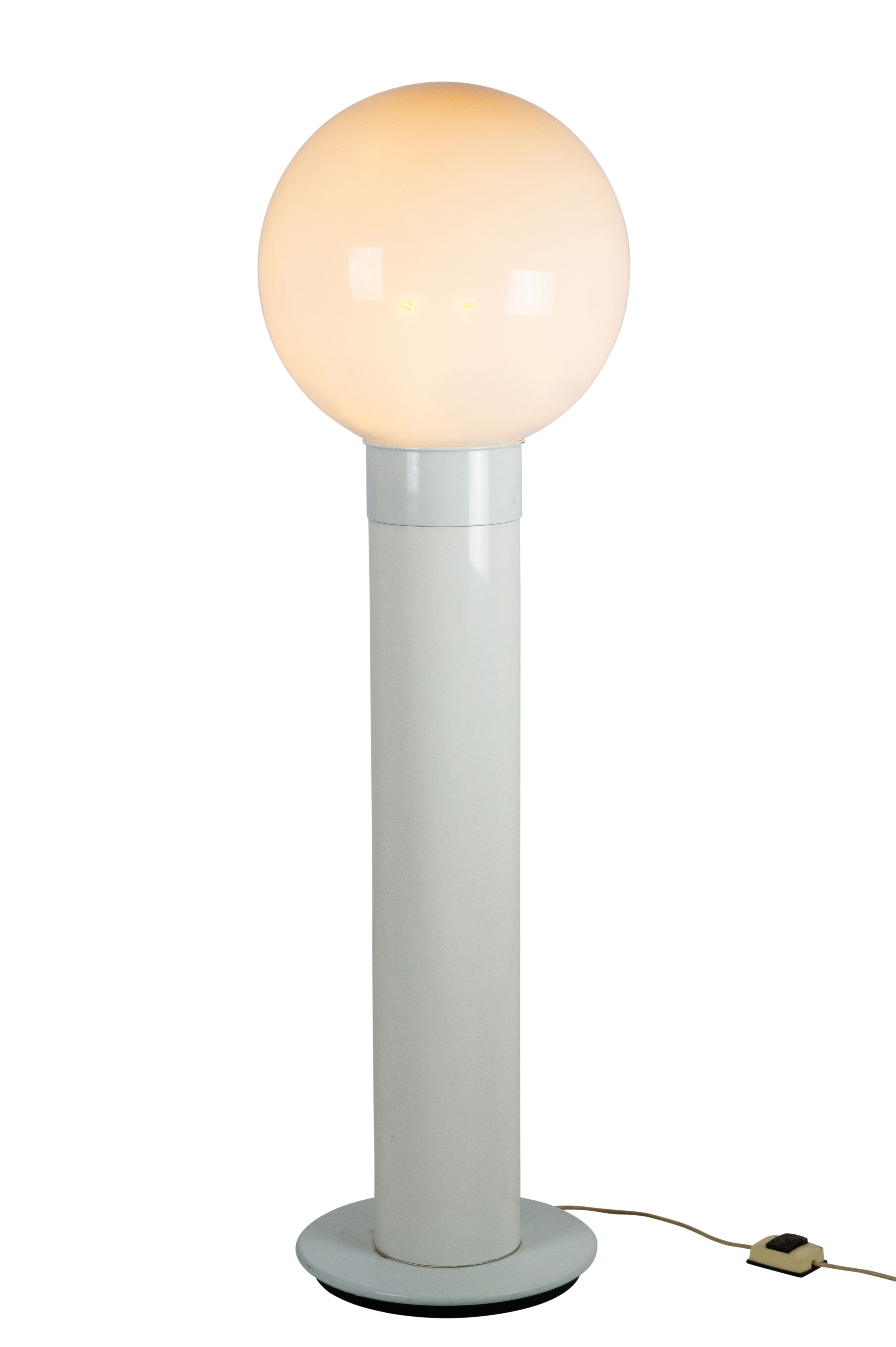 Large space age floor lamp 1970'S