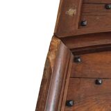 hand-forged studded castle doors + frame from the 1800s/1900s