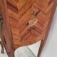 Louis xv style bedside table in rosewood marquetry