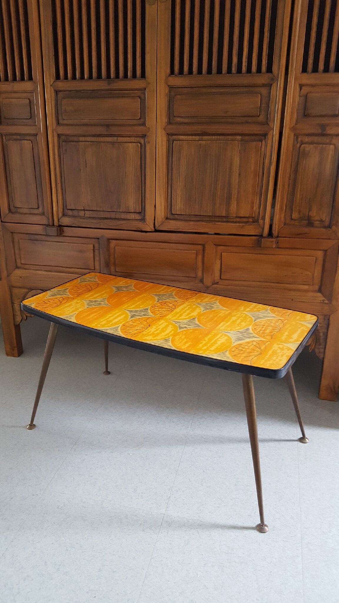 1960 formica coffee table