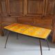 Table basse formica 1960