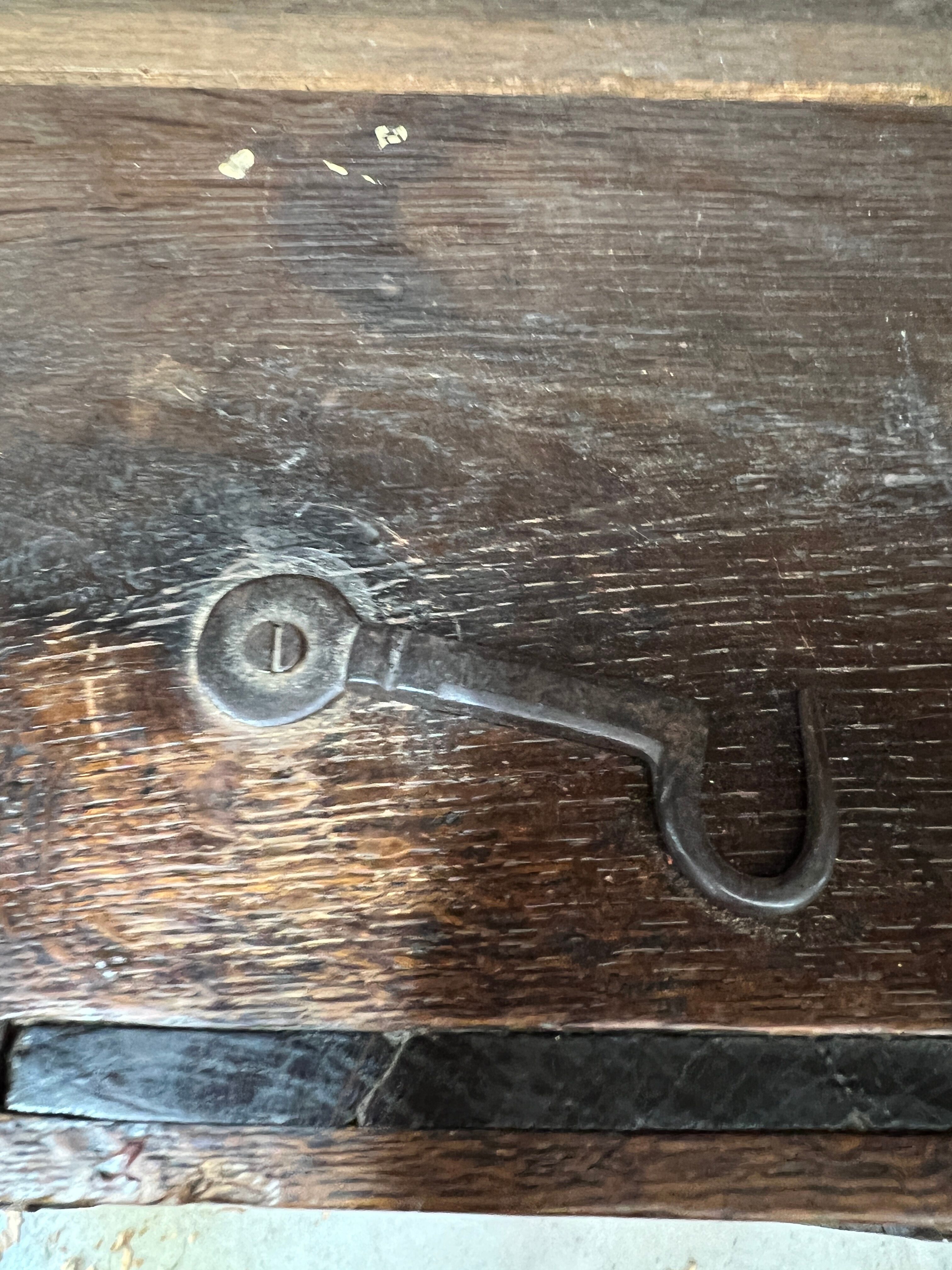 Norman wedding cabinet in oak eighteenth century