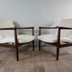Pair of Armchairs Edmund Homa model GFM-64, Polish vintage 1970s