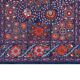 Vintage hand-embroidered tribal tapestry 245x303 cm