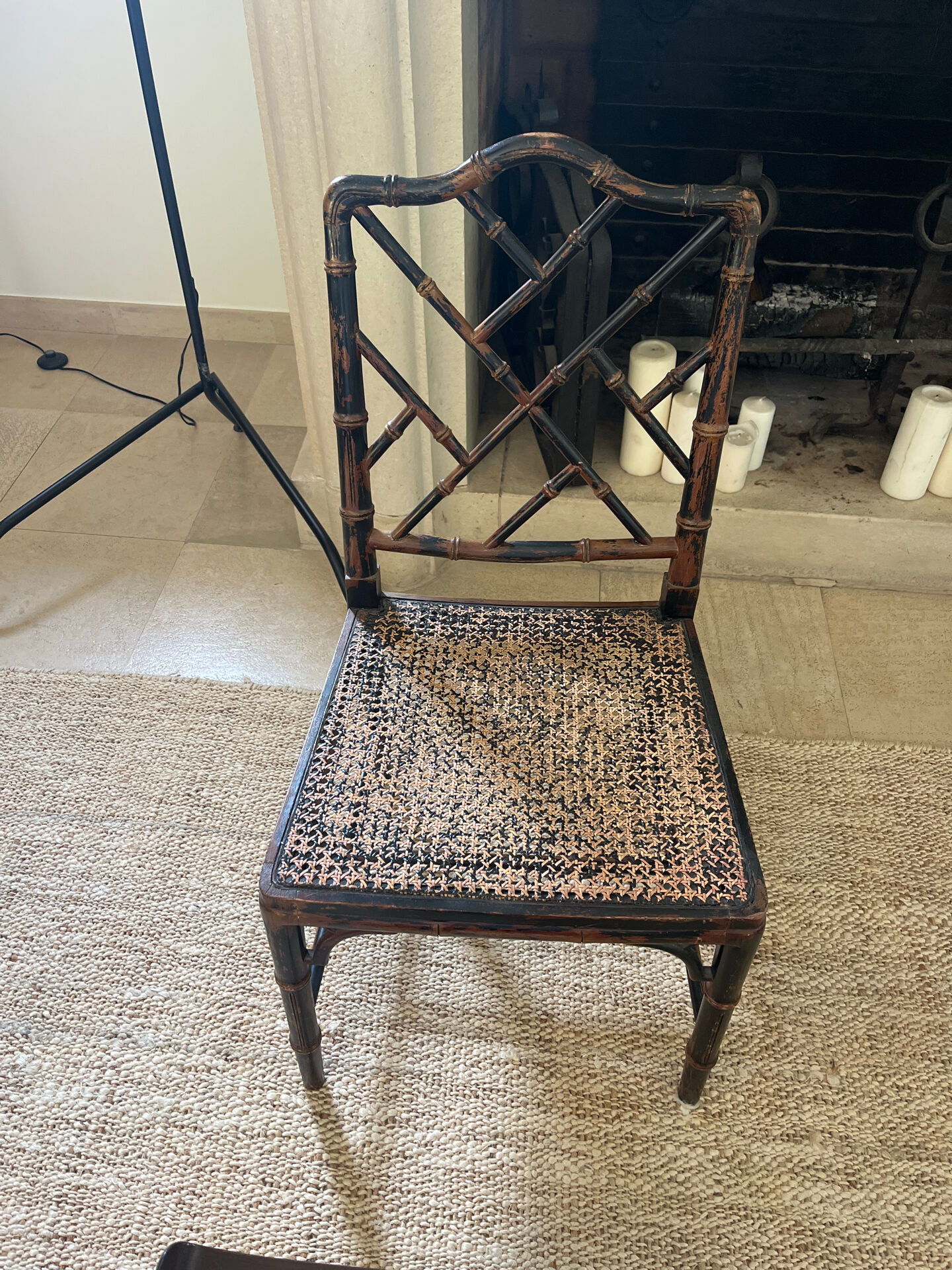 2 Chippendale chairs