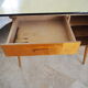 Bureau en bois plateau formica des années 60