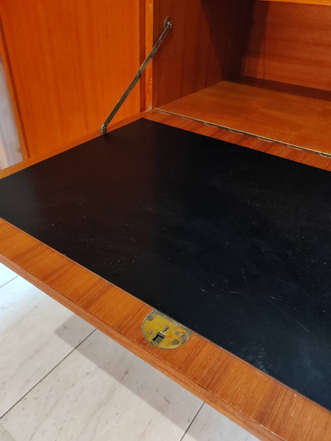 Scandinavian wardrobe, Scandinavian secretary, storage furniture.