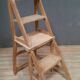 Chaise escabeau