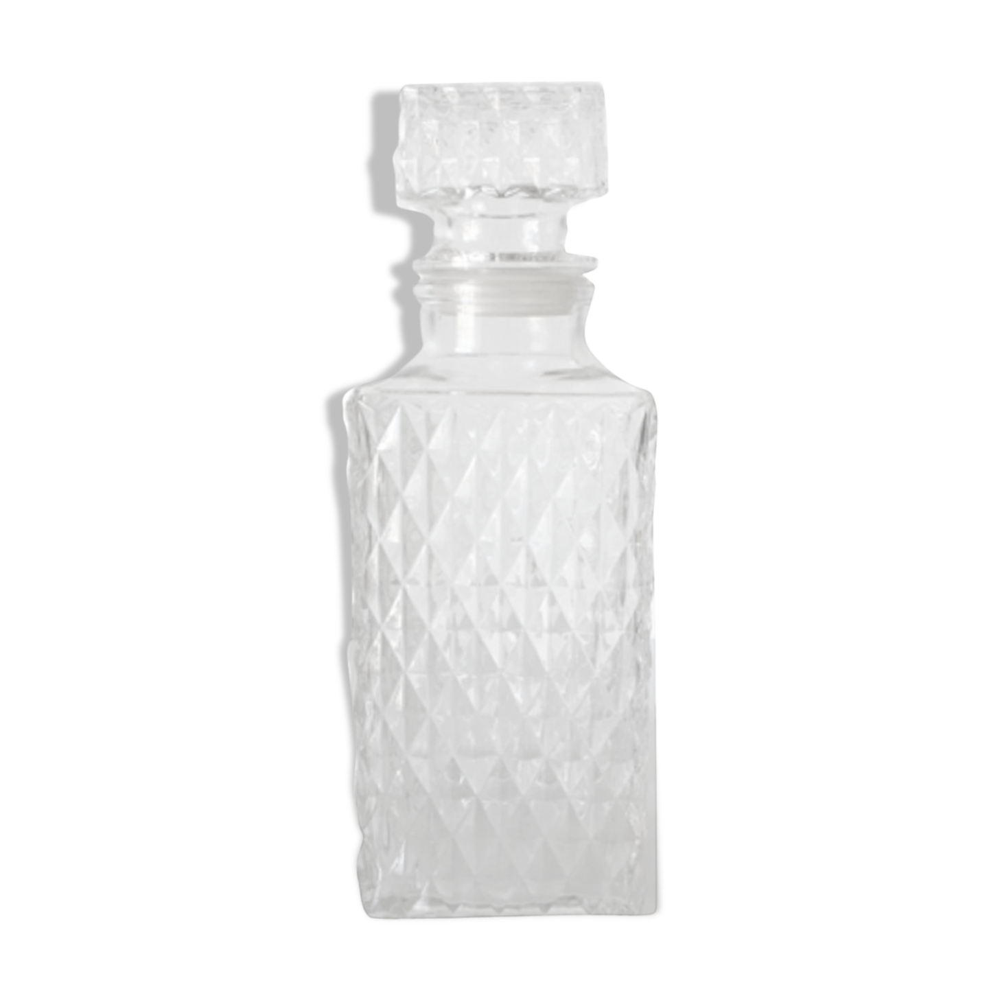 Glass whisky carafe 60/70 's