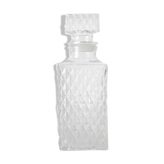 Glass whisky carafe 60/70 's