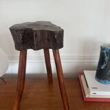 Brutalist tripod stool