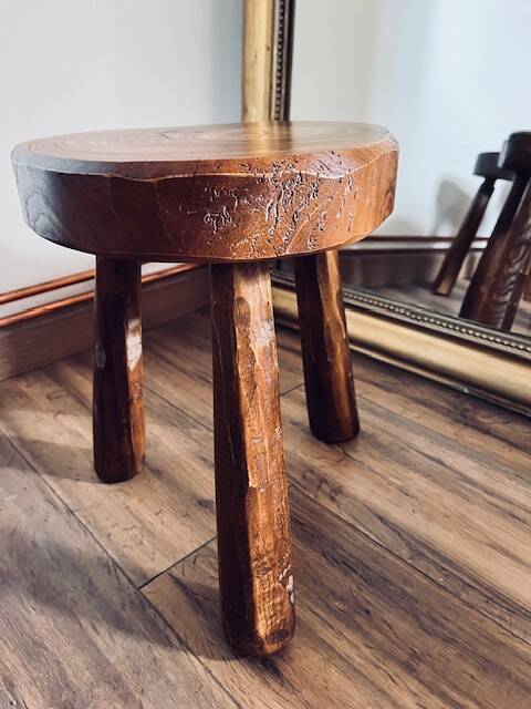 Set of 4 low stools