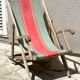 Fauteuil transat pliant vintage