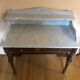 Wooden and marble dressing table