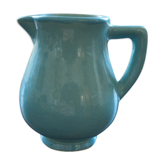 Sky blue pitcher