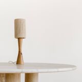 Travertine table