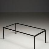 'T-angle' Low table in teak, designed by Florence Knoll for Knoll Int., 1950's