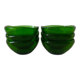 Glass cups vereco 70s