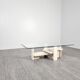 Travertine Willy Ballez coffee table