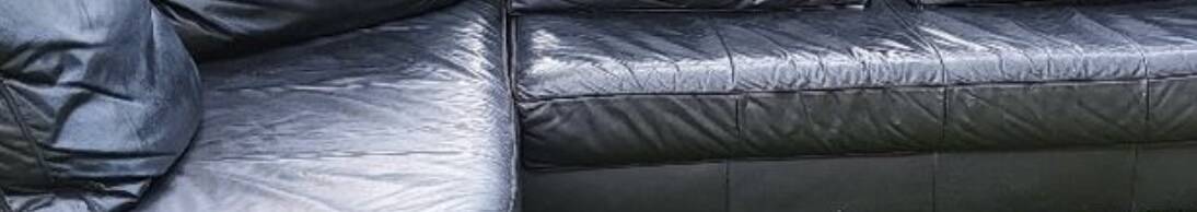 Ligne Roset leather corner sofa