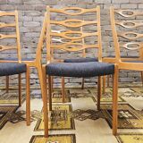 6 Scandinavian chairs 1960