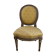 Chaise à dossier médaillon Louis XVI