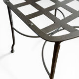 6 handcrafted wrought iron Provençal chairs