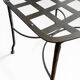 6 handcrafted wrought iron Provençal chairs