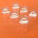 6 shot glasses classic tube glass / clear