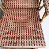 Rattan chaise longue