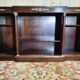 Bibus - Low Empire-style mahogany shelf/bookcase