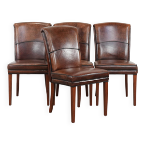 4 chaises de salle à - mouton