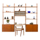 PS System vintage shelving unit by Randers Mobelfabrik, Denmark, 1960s
